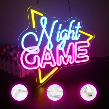 Neon Sign LED Wall Decor for Game Room