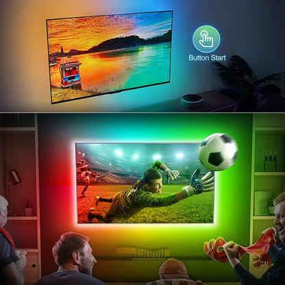 TV LED Backlight HDMI Sync Box 4K Compatible