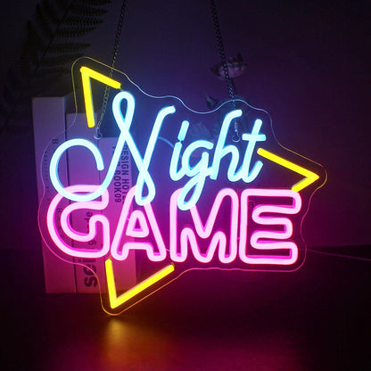 Neon Sign LED Wall Decor for Game Room