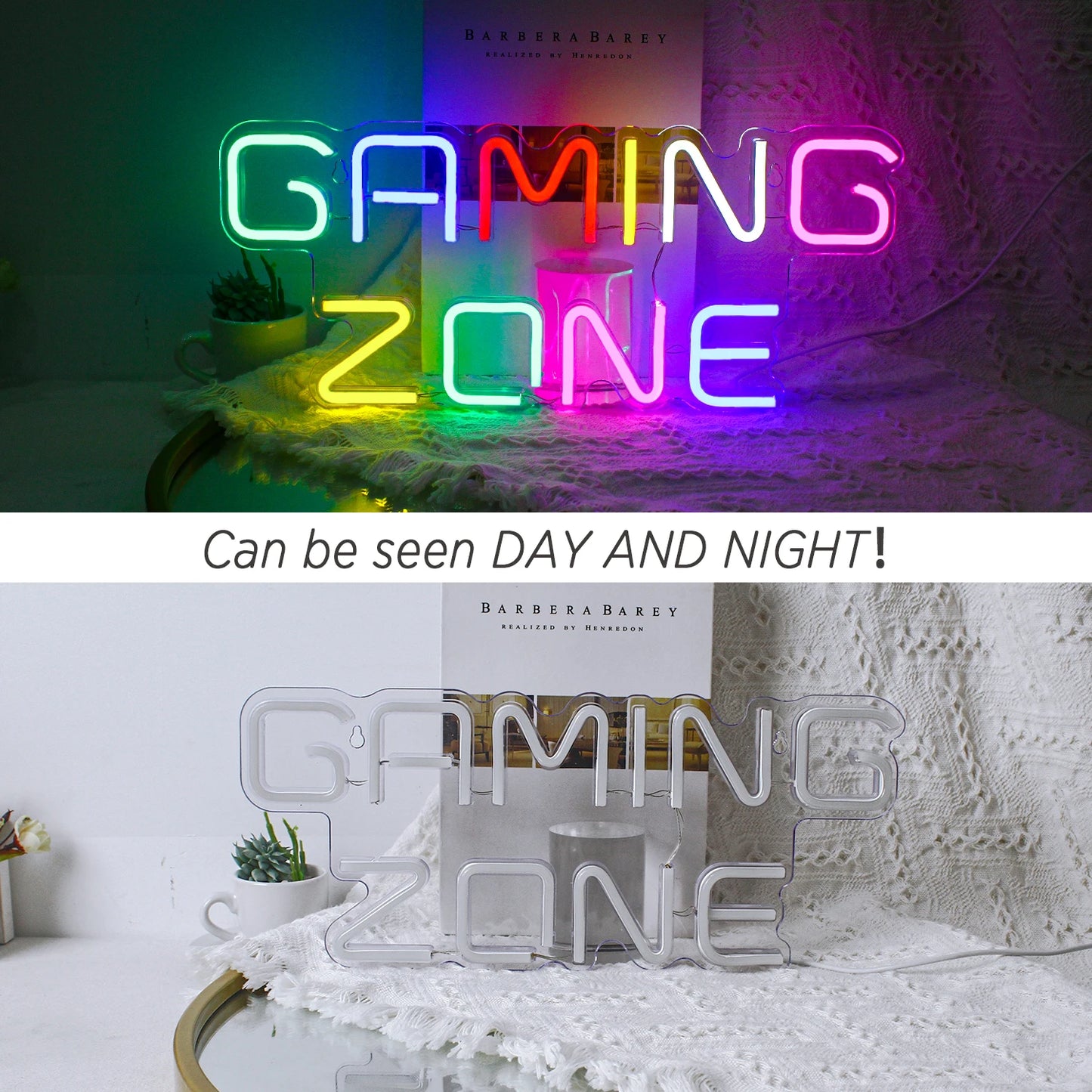 Neon Sign LED Wall Decor for Game Room